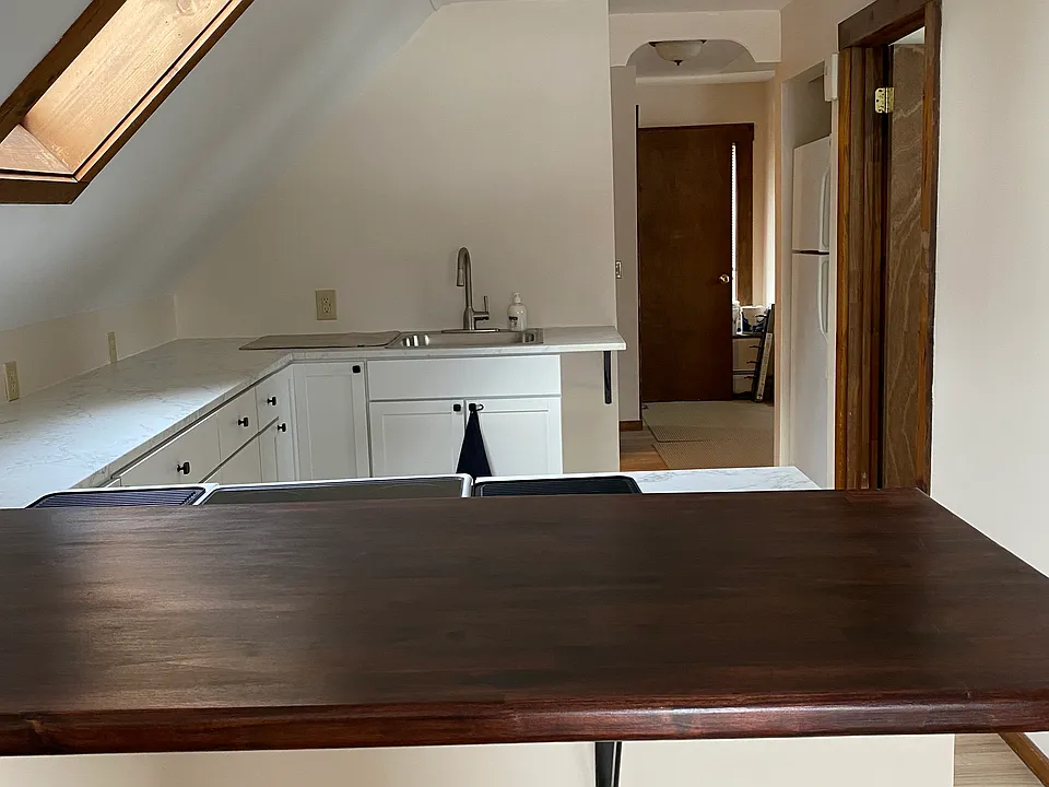 kitchen and dining