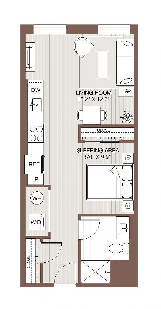 Floor plan S1 - Lofts