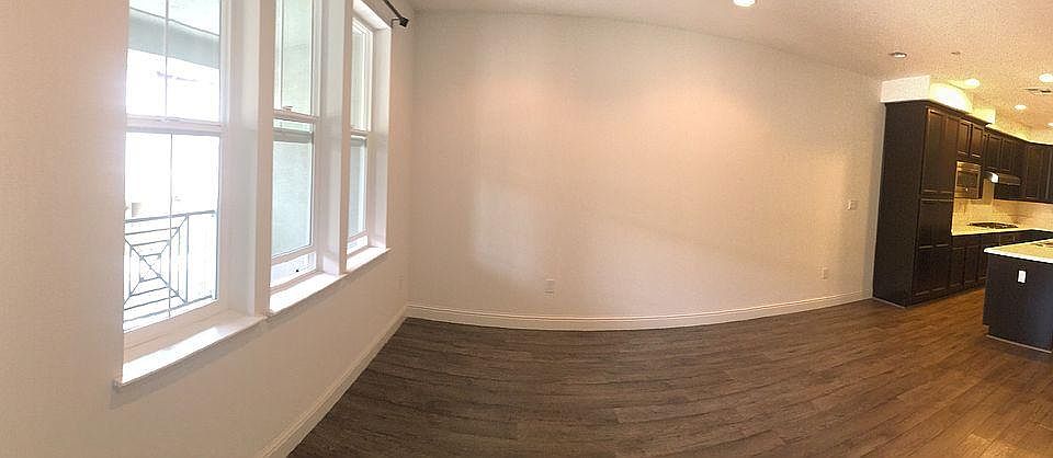 Second floor, kitchen and living room