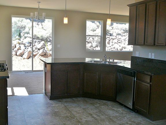Spacious area with granite counter tops