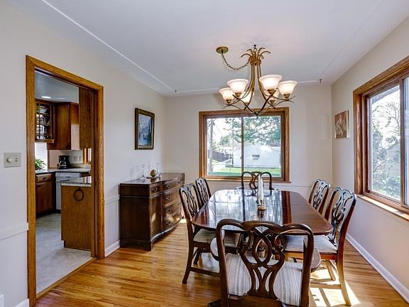 Formal dining room for entertaining