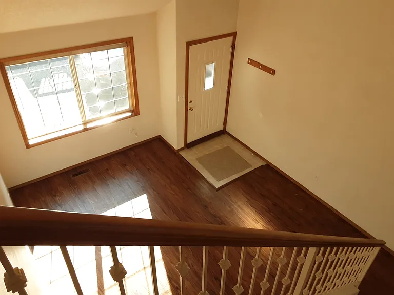 Living room from upstairs