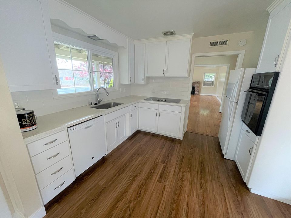 Remodeled kitchen with new appliances
