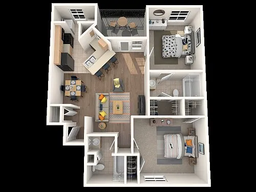 Floor plan B3
