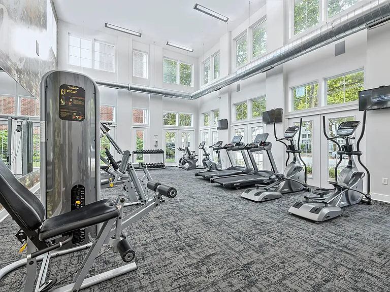 Power your goals the gym is just steps away.