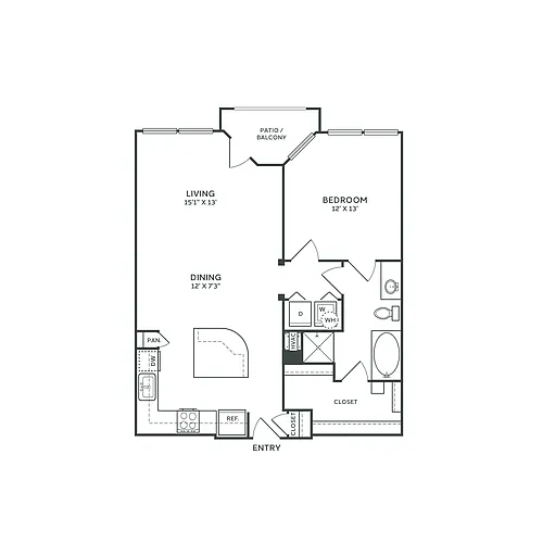 Floor plan A7 Classic