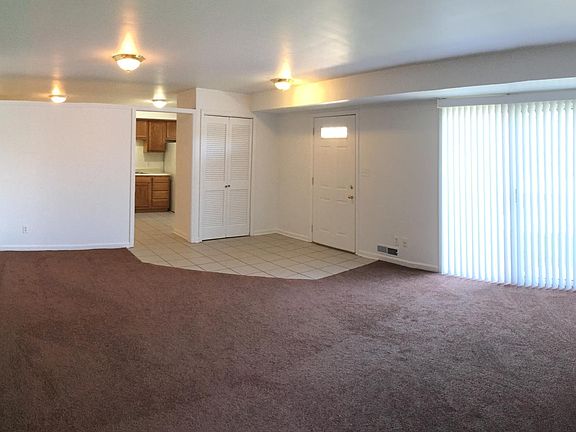 Living Room with tile entry