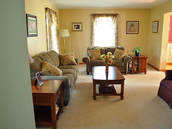 Living room view from foyer