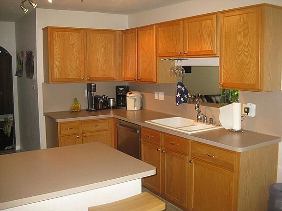 Lots of cabinets and Large Counters