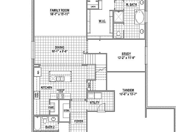 Plan 1531 1st Floor 4C