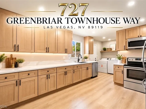 727 Greenbriar Townhouse Way, Las Vegas, NV 89121