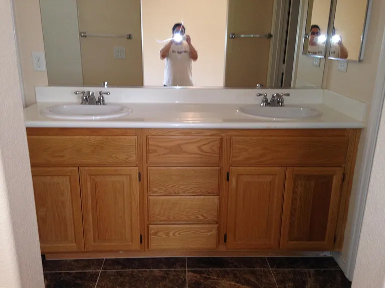 Double sink for Master Bathroom
