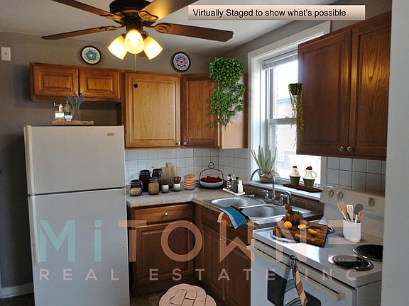 Virtually Staged Kitchen to show what's possible