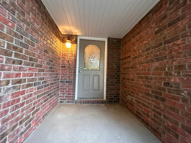 Covered front porch