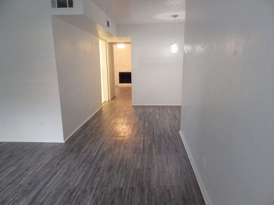 From the living room looking towards the back of the townhouse