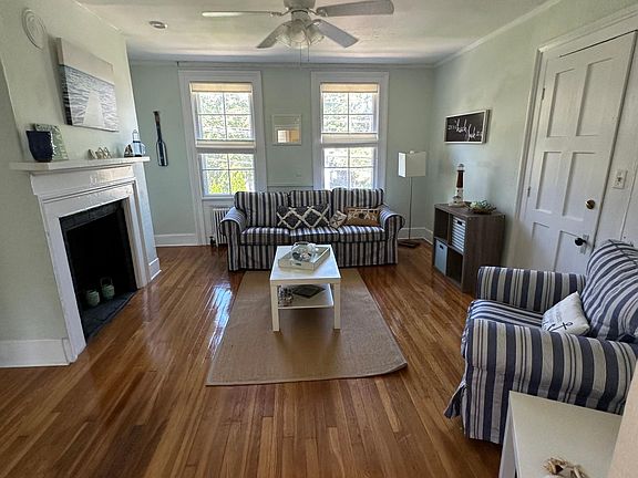 Living room view from bedroom