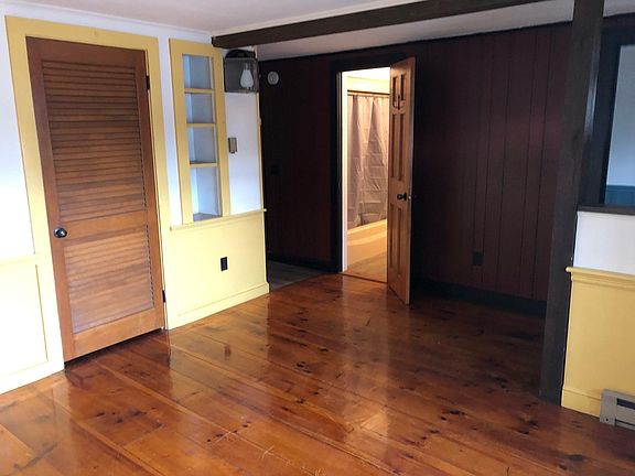 Living room - has been painted all antique white.