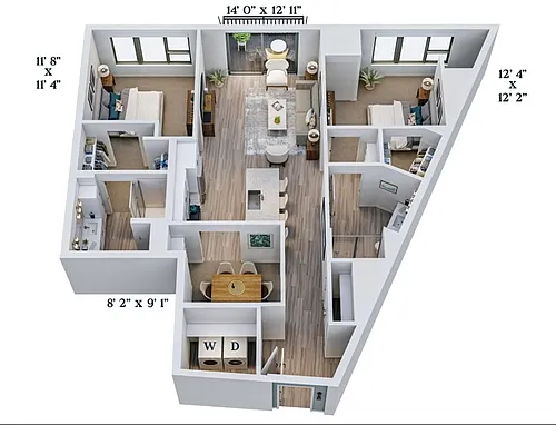 Floor plan C16