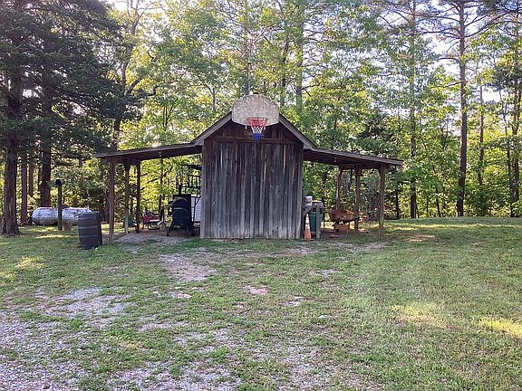 Cypress storage building