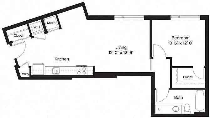 Floor plan A10A