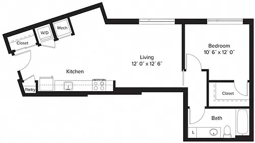 Floor plan A10A