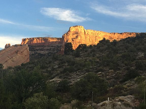 View of the Colorado National Monument from south window