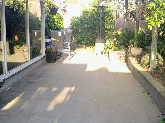 Backyard off livingroom