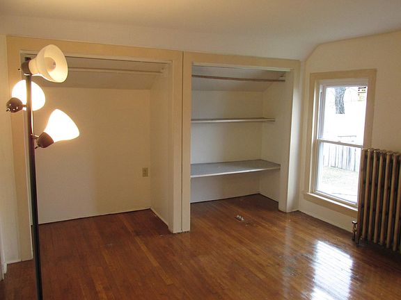 Master bedroom upstairs with double closet