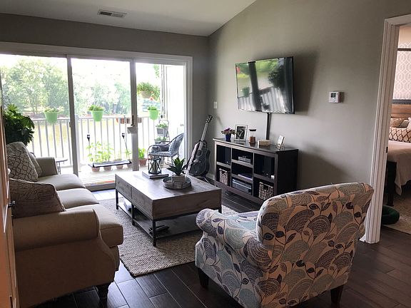 Living room with balcony