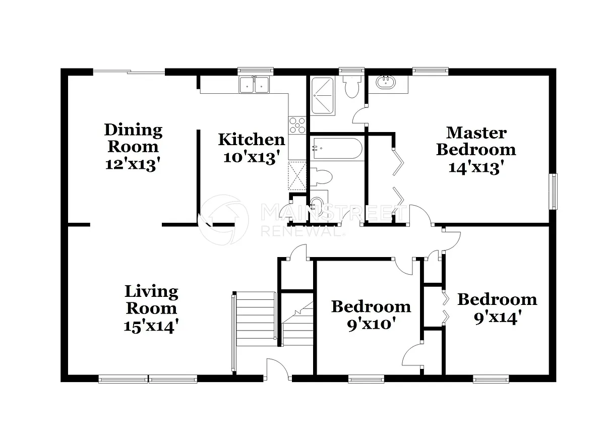 Floor Plan - 15912 W 153rd St