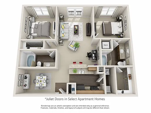 Floor plan Candler - B2B