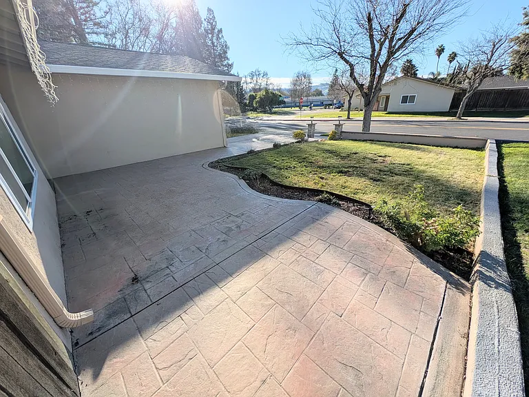 Front porch of the house