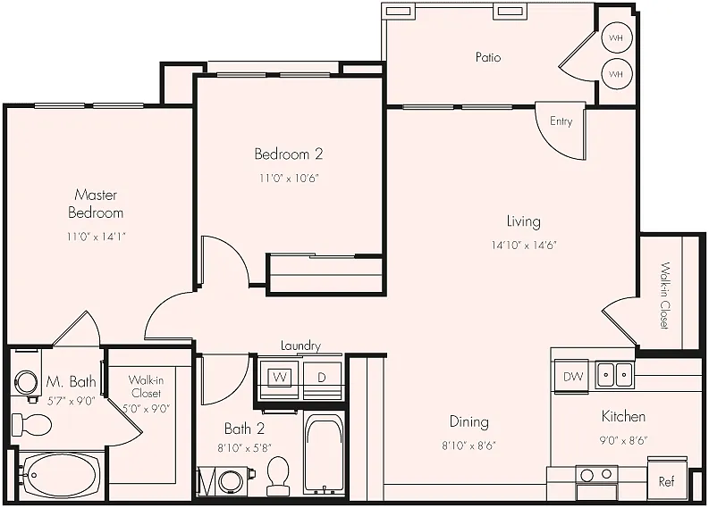 Floor plan 2AD
