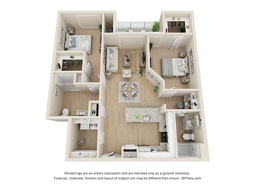 Floor plan Sanderling