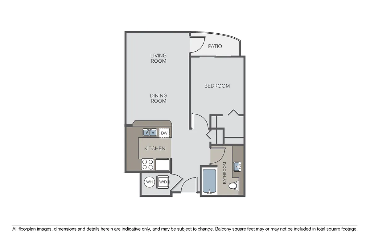 Floor plan Plan 1B