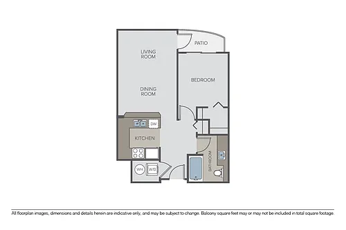Floor plan Plan 1B