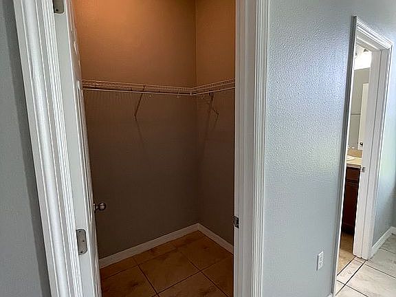 Master bedroom closet