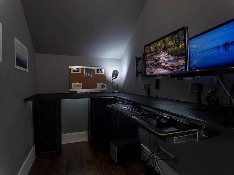 Upstairs office