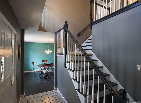 The front entry...