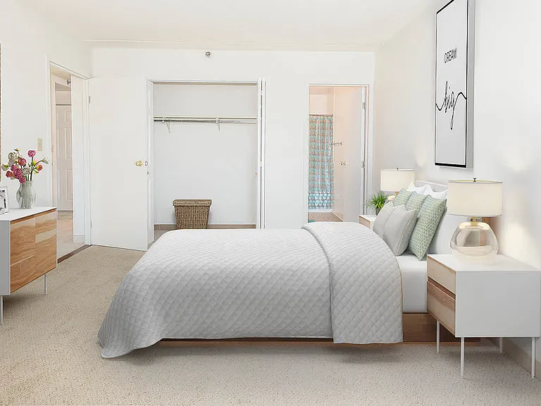 Carpeted Bedroom