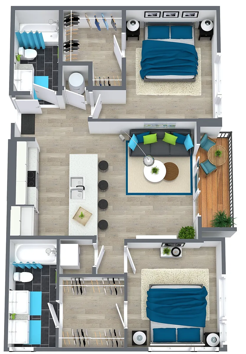 Floor plan B1