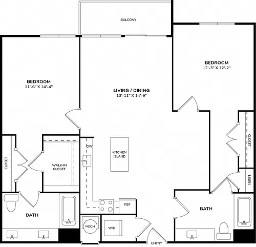Floor plan B2