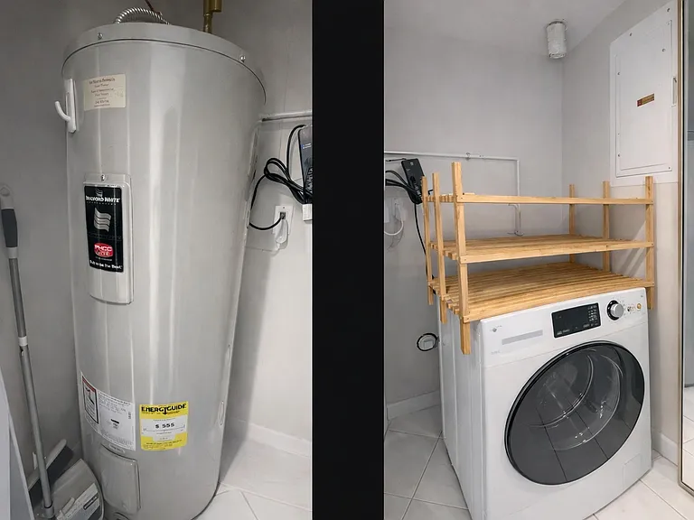 Utility Room, Washer and Dryer in One !