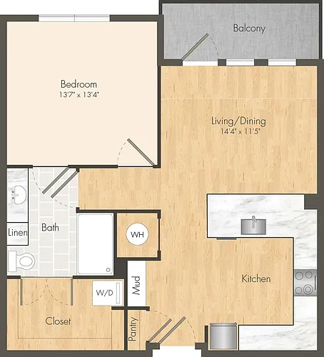 Floor plan A08