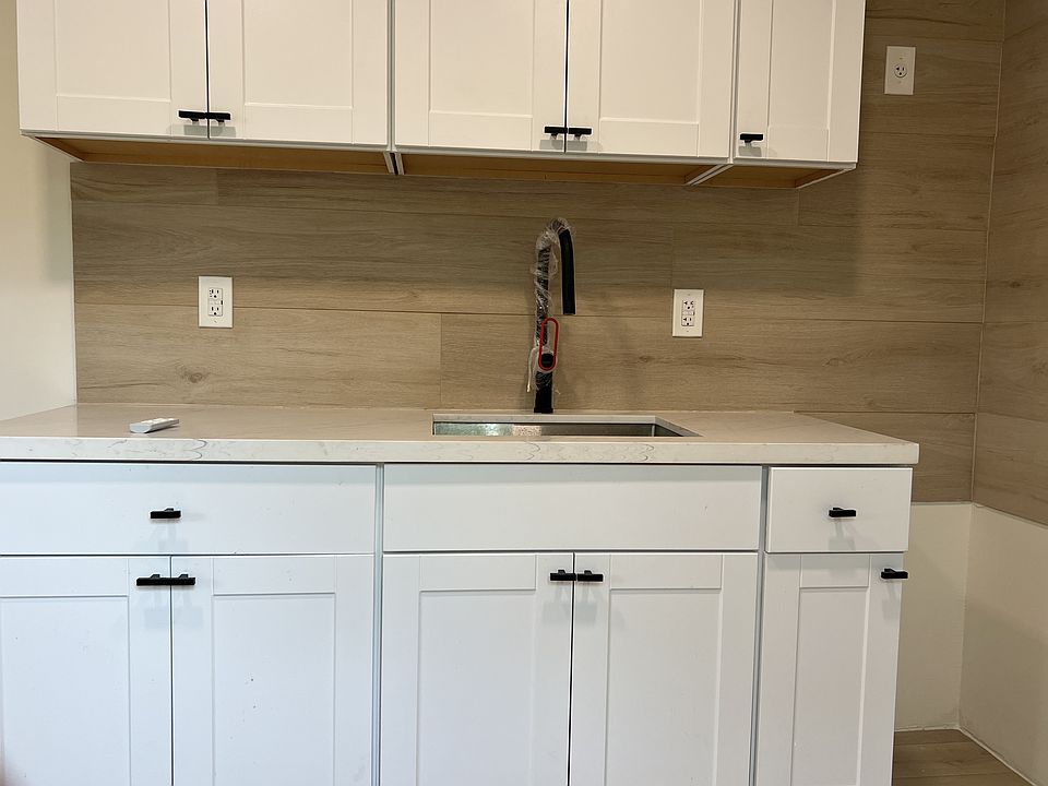 kitchen waiting for new appliances