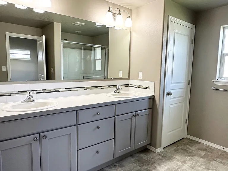 Master bathroom
