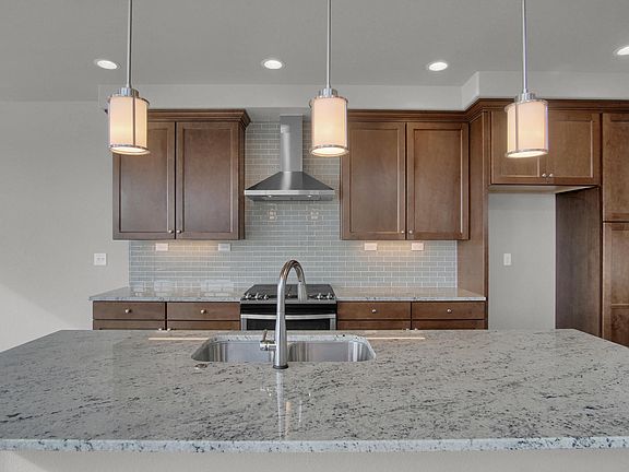 Large Island Photo representing home to be built and may demonstrate optional features