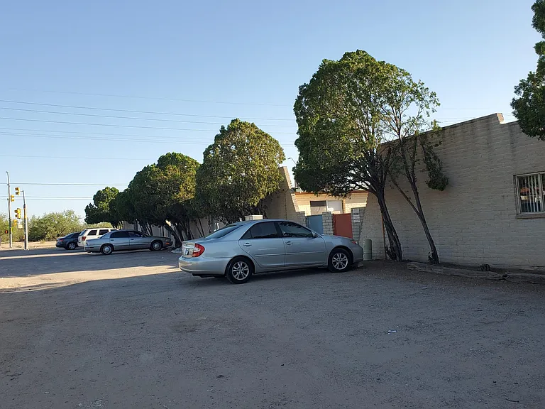 Front of property
Off Street Parking Lot