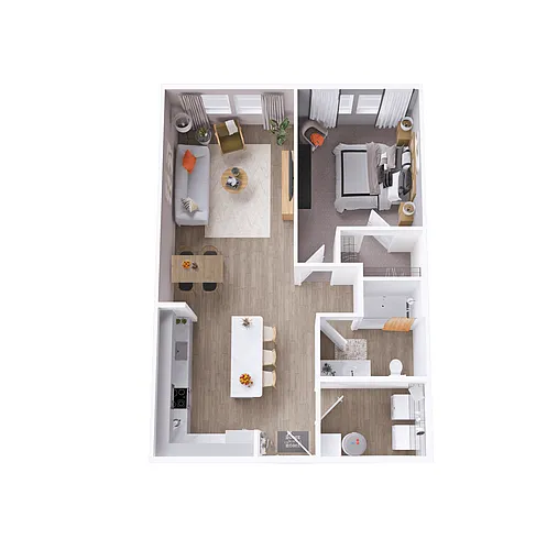 Floor plan A1C