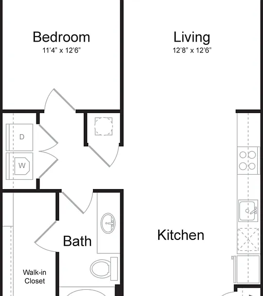 1 Bedroom 1 Bathroom 1 Bedroom 1 Bathroom